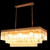 230v 40W E14 Crystal Rectangular Chandelier