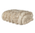 Furrow Faux Fur Throw - Chinchilla