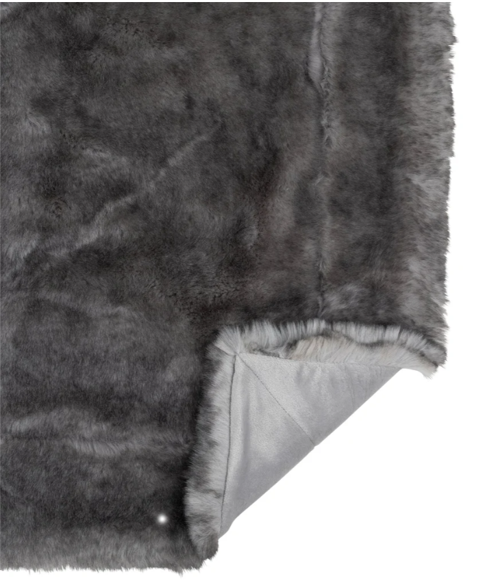 Yukon faux fur throw - Gravitu